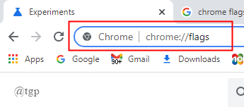 Chrome Flags