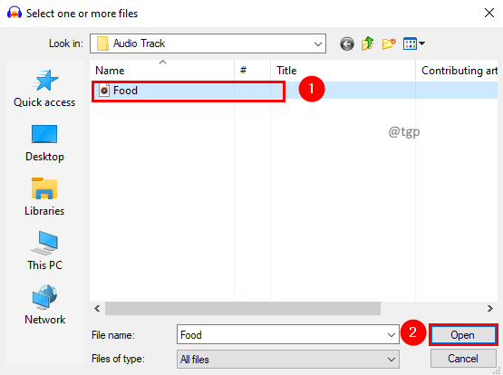 File Selection Min