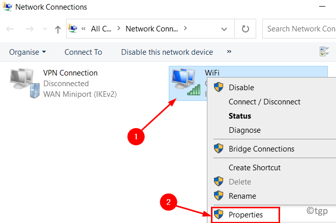 Network Adapter Properties Min