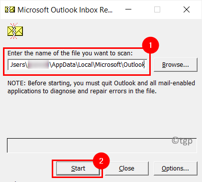 Outlook Inbox Repair Tool Min