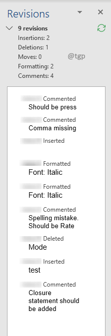 reviewing pane and comments not printing in word