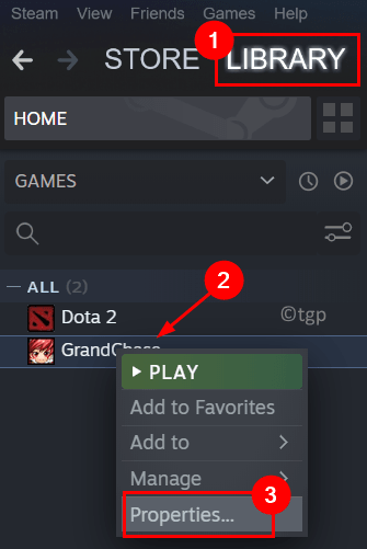 Steam Library Game Properties Min