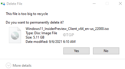 These Items Are Too Big To Delete