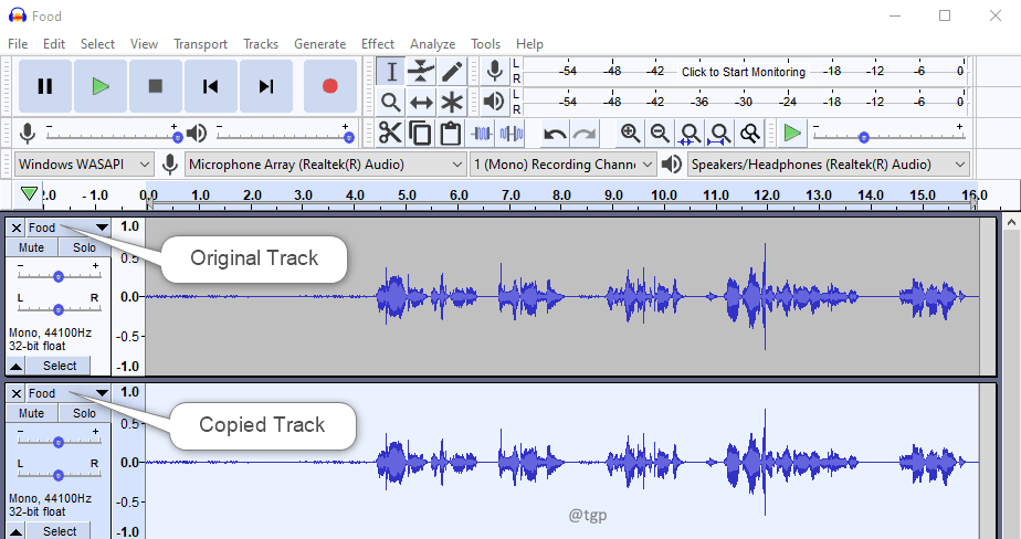 Two Tracks Min