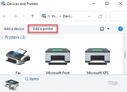 Add A Printer Min