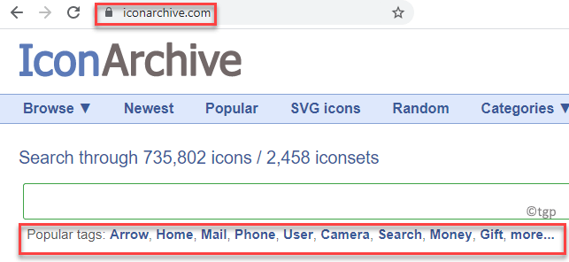 Browser Icon Archive Popular Tags Min