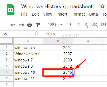 Click On Cell Google Sheets Min