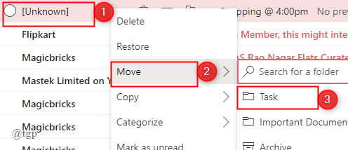 recover deleted tasks in outlook