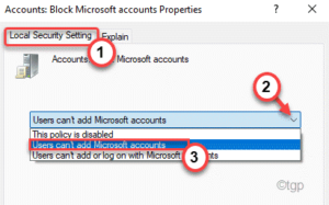 Users Can't Add Microsoft Min