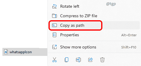 3 Copy As Path Optimized