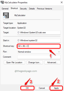How to Set a Keyboard Shortcut to Launch Calculator App in Windows 11