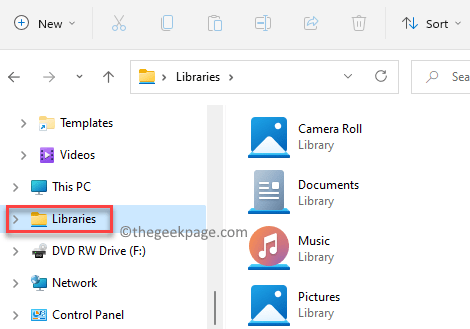 File Explorer Libraries Folder Added To The Left Side Of The Pane Min