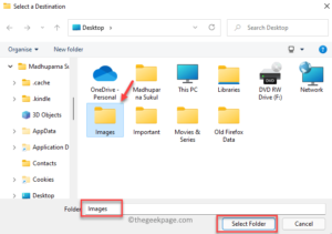 How to Change the Default Screenshot Folder Location in Windows 11