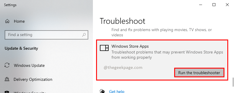 Windows Store Apps Troubleshoot Min