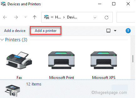 Add A Printer Min Min