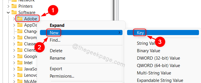 Add New Key In Registry Editor Win11