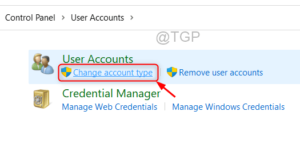 Change User Account Type Win11 Min