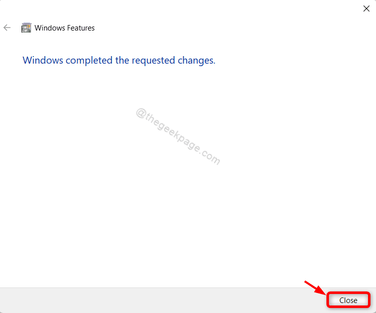 Закрыть Windows Завершены запрошенные изменения Win11