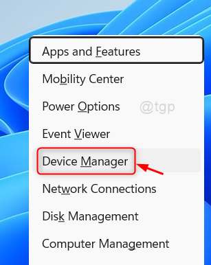 Device Manager Winx Menu Win11 11zon