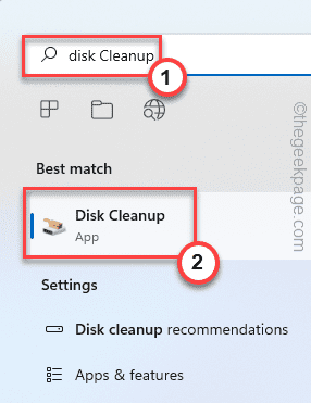 Disk Cleanup Min