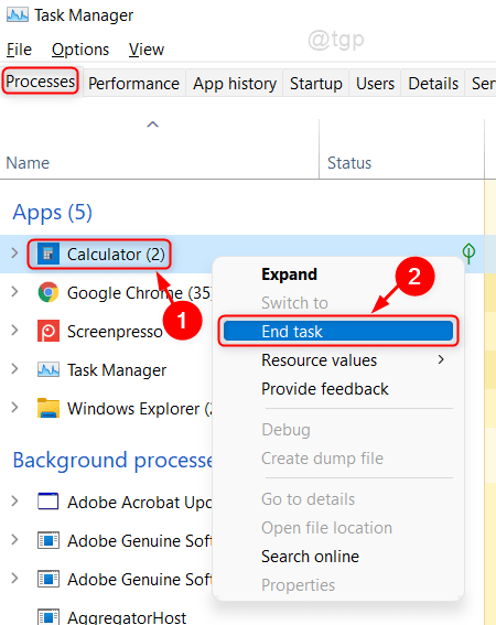 task manager win11