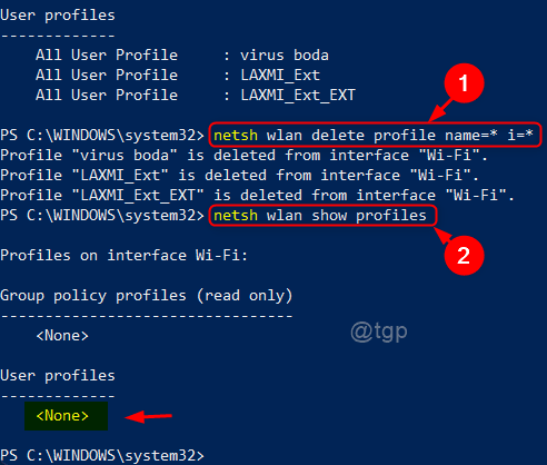 Forget All Wi Fi Networks At Once Powershell Win11