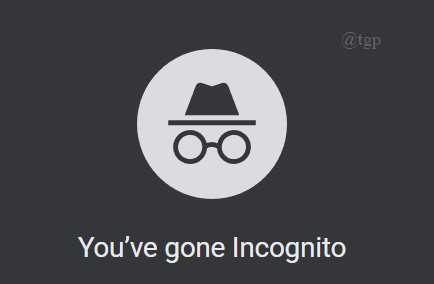 Incognito Window