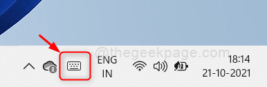 Keyboard Icon On Taskbar Win11