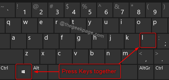 Lock Pc Keyboard Shortcut Win11