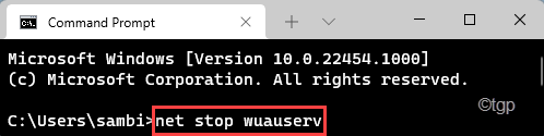Net Stop Wuauserv Min
