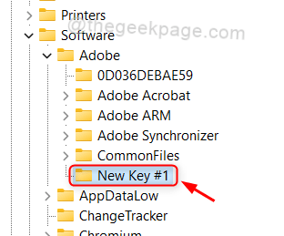 New Key Is Created In Registry