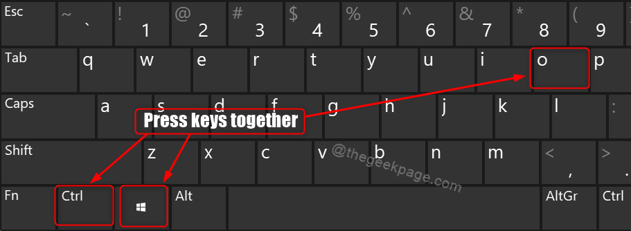 On Screen Keyboard Shortcut Win11