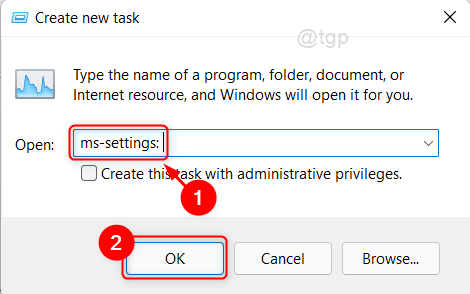 Open Settings From Task Manager