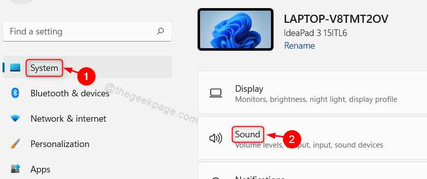 Open Sound In Settings Win11 11zon