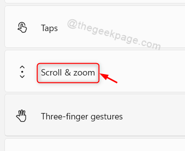 Scroll And Zoom Touchpad Win11