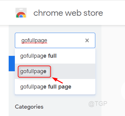 Search Gofullpage Extension Chrome Min