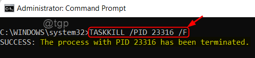 Taskkill Command Cmd Win11