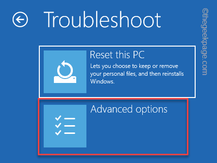 Troubleshoot Reset This Pc Advanced Options Startup Repair Min