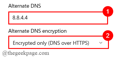 Альтернативный DNS IPv4 мин.
