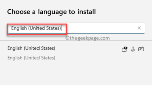 Choose A Language To Install Type English (united States) Search