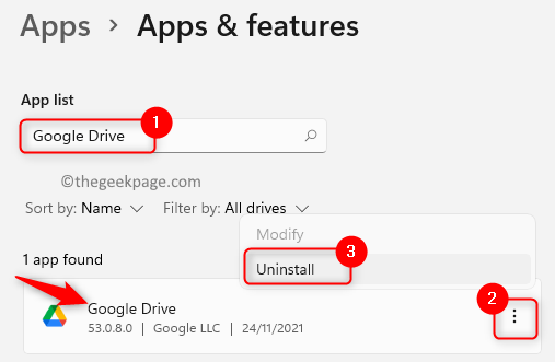 Uninstall Google Drive Apps Features Min