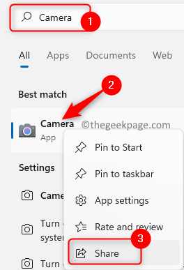 Windows Camera Share Min
