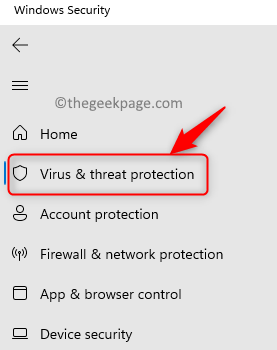 Windows Security Virus Threat Protection Min