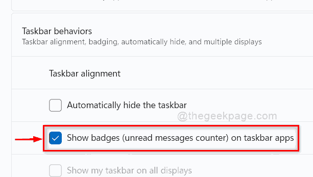 Enable Taskbar Badges 11zon