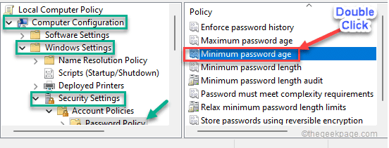Minimum Password Age Dc Min