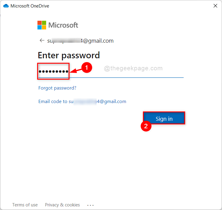 Final Pengaturan Onedrive Kata Sandi