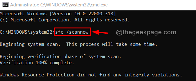 Sfc Scan Command Now