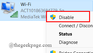 Wifi Disable