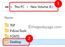 2 Drive Folder Name Desktop Min