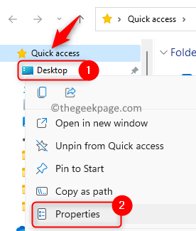 2 Quick Access Desktop Properties Min
